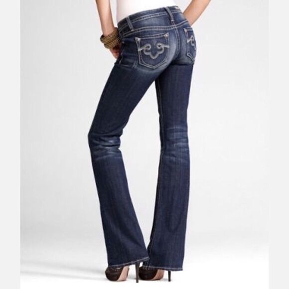 ✨ 2xHP✨Rerock for Express Women's Boot Cut Jeans✨ - Picture 2 of 8